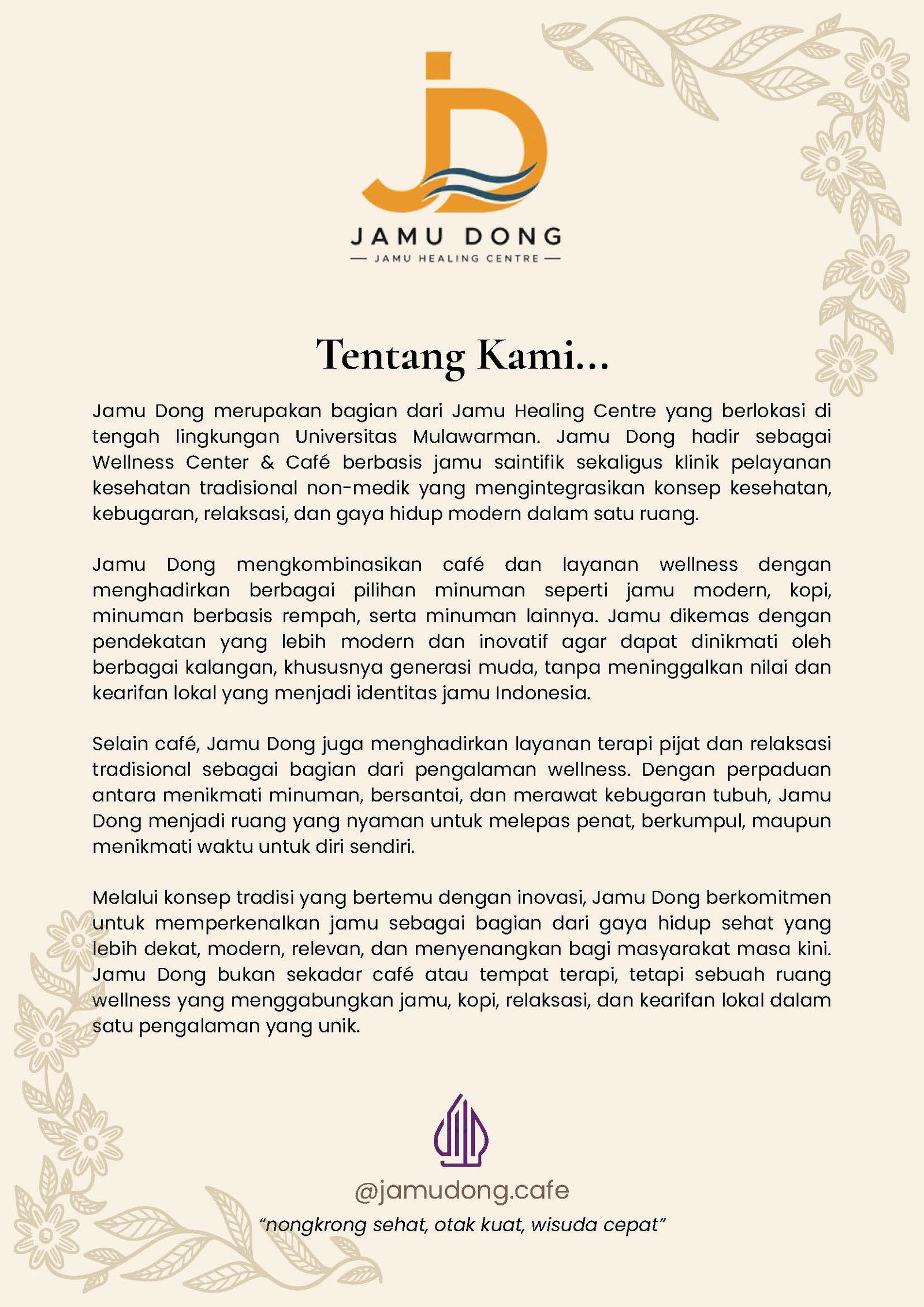 Profil Jamu Dong